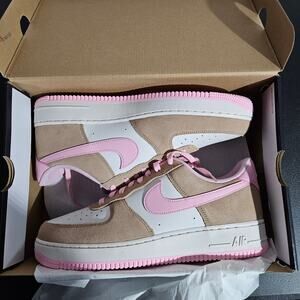 Nike Air Force 1 '07 LV8 Rattan Phantom Soft Pink DS OG Box